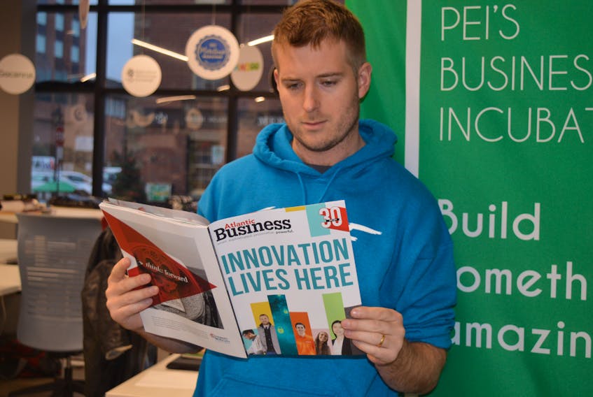 Patrick Farrar, CEO of the Startup Zone in Charlottetown, said despite the fact that not a single P.E.I. entrepreneur made Atlantic Business magazine’s list of top 30 entrepreneurs under the age of 30, some of the best young entrepreneurs in the country are operating businesses on the Island. Between 60 and 80 per cent of the more than 200 companies at the Startup Zone are run by entrepreneurs under 30.