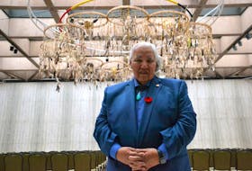 Senator Murray Sinclair stands in Memorial Hall at the Confederation Centre. Sinclair is this year’s recipient of the Symons Medal, in recognition of his contribution to Canadian life. Sinclair will be delivering a lecture Nov. 1 at 12:30 p.m.