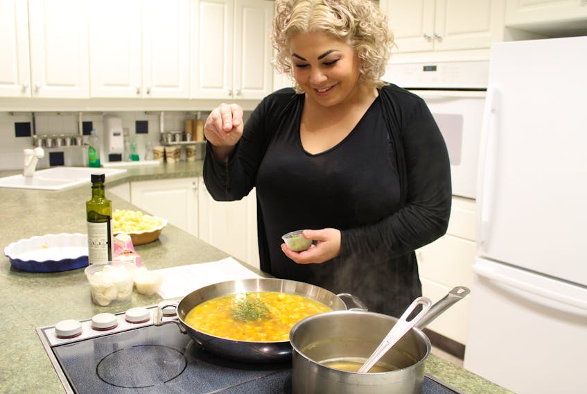 Chef Ilona Daniel says sage is one of the cornerstone herbs she reaches for as the weather begins to cool. Here, she sprinkles some into her creamy butternut squash and penne.