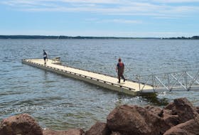 Charlottetown city council has agreed to spend another $15,000 to widen the end of the floating dock (where the bench is) in Victoria Park.
