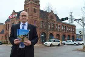Coun. Terry Bernard, chairman of Charlottetown's finance committee, tabled a $57.7 million operational budget on Thursday at City Hall. The budget contains no tax increases but it will cost more to park in the downtown and water and sewer rate payers will see a slight increase.