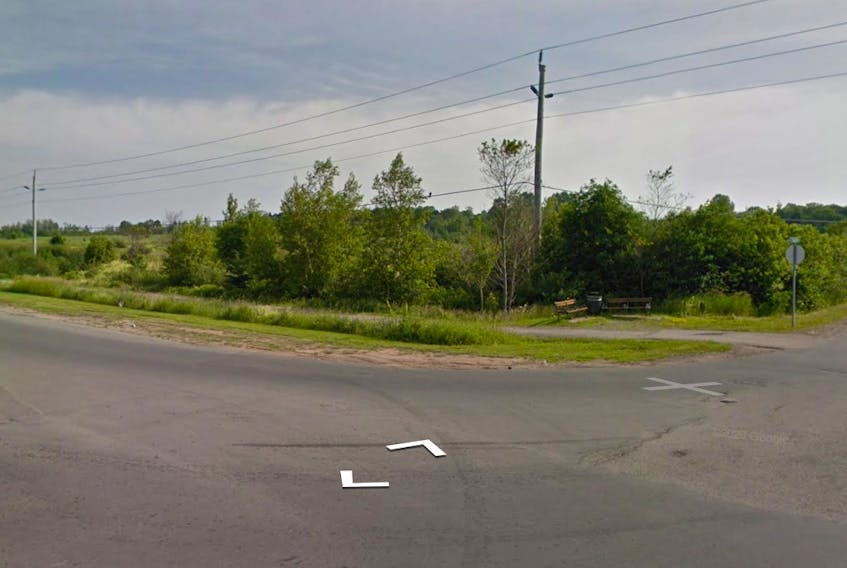 Charlottetown city council has sent a request to rezone more than 14 acres of property behind the Charlottetown Mall for an ambitious housing project to a public meeting on Aug. 26. Pictured is Spencer Drive to the left and Towers Road to the right.