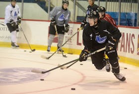 Oscar Plandowski is looking forward to his first home game at the Eastlink Centre tonight when the Charlottetown Islanders host the Saint John Sea Dogs at 7 p.m.