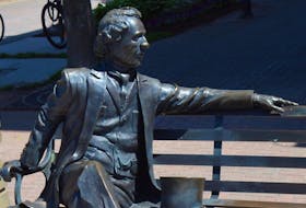 This bench statue of Sir. John A. Macdonald, Canada’s first prime minister, has stirred up some controversy in Charlottetown. City Hall has received emails asking to have the statue removed because people say the man was racist against Indigenous people.