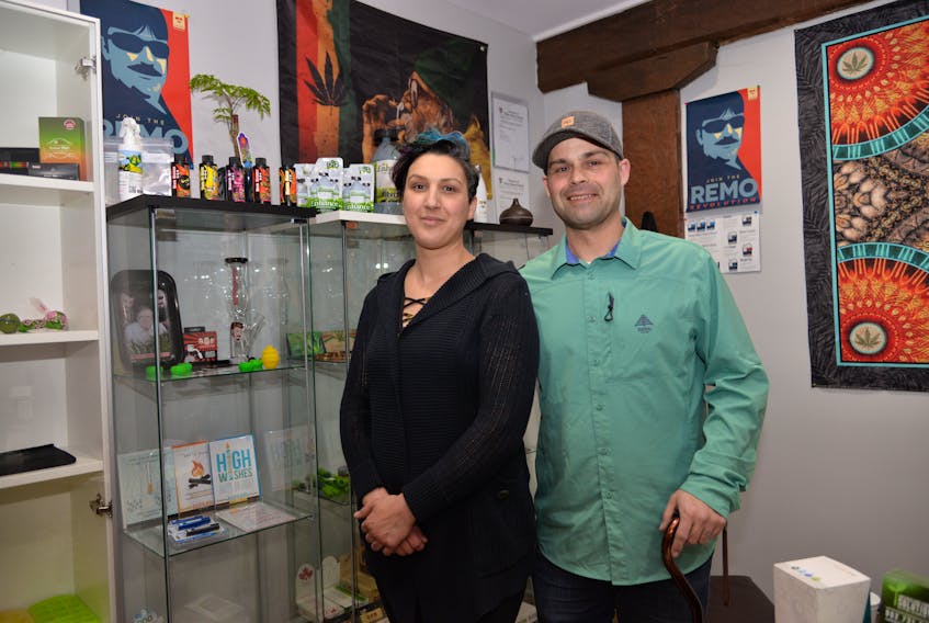 Ashley and Shawn Harnden are helping Islanders grow medical cannabis.