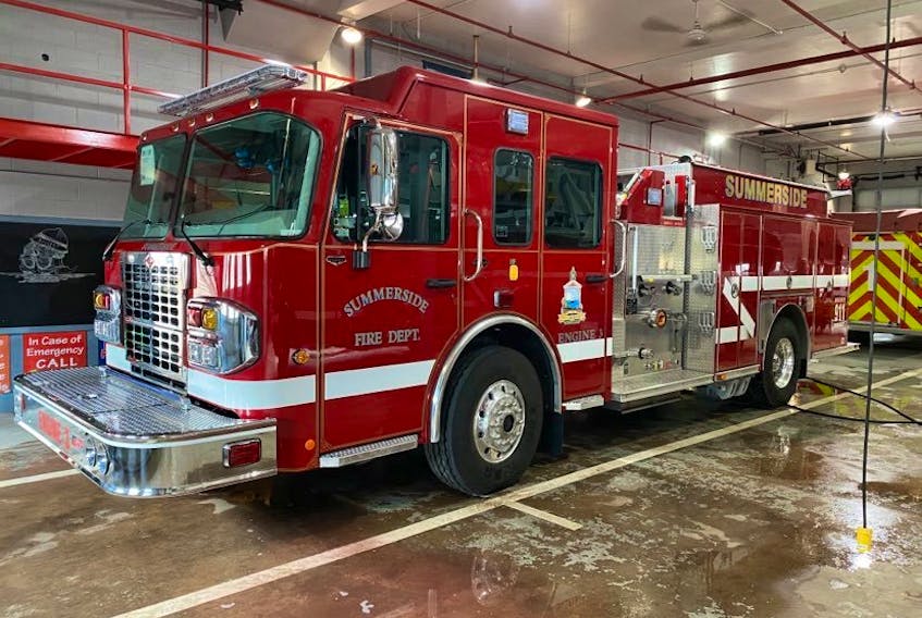 Summerside’s newest firetruck is a 2021 Fort Garry Pumper and replaces a 1995 truck of the same type.