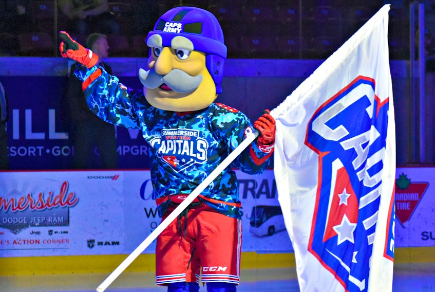 The Colonel is the #CapsArmy new mascot.