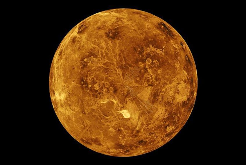 Venus will be present in the night sky this month. Image courtesy of NASA.