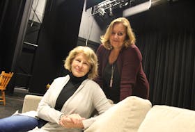 Sandra Sheridan, left, and Sue Urquhart, right, are among a small group of actors who formed the Kensington Theatre Company almost 30 years ago and who have now reformed as Encore Theatre Company.