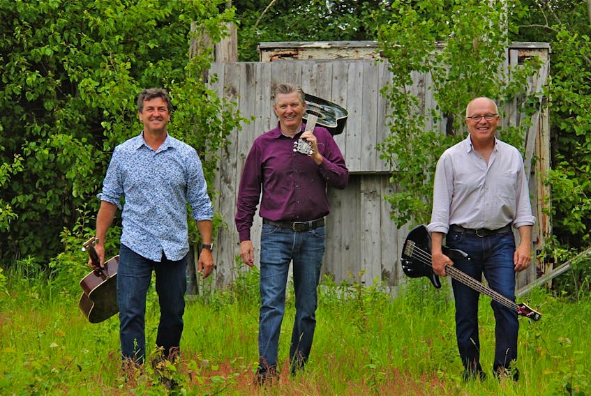 Tip ‘Er Back, Clive Currie, Allan Betts and Wade Murray are the special guests for Friday’s Boxcar Ceilidh at the Emerald Community Centre.
