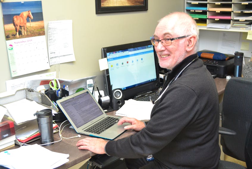 Retiring Dr. Declan Fox has agreed to see Tignish patients virtually from his home in Ireland.