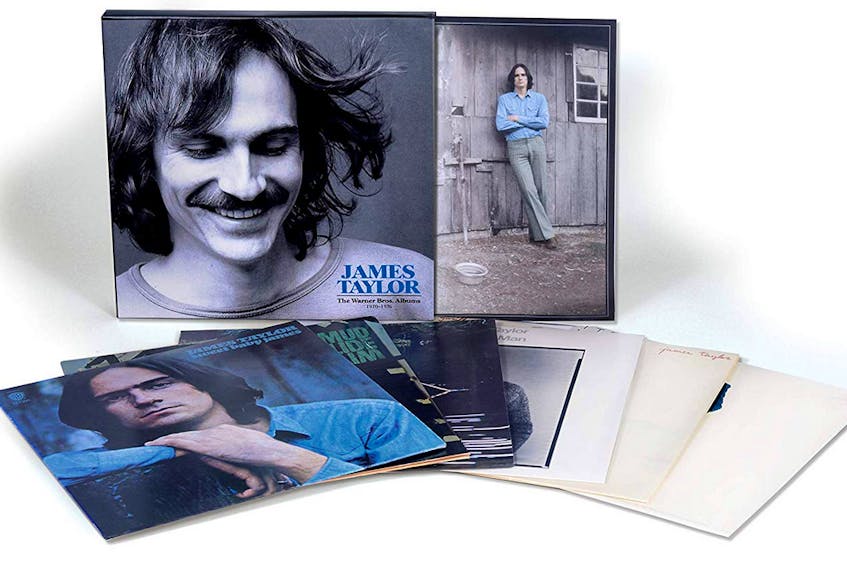 Rhino Records has released remastered editions of all six albums singer-songwriter James Taylor recorded for Warner Brothers between 1970 and 1976.