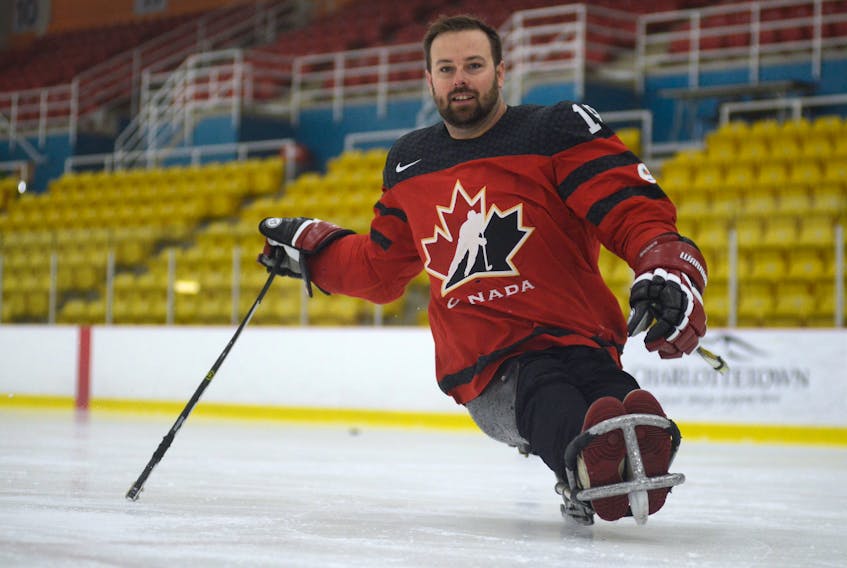 Billy Bridges is a veteran with Canada's sledge hockey team.