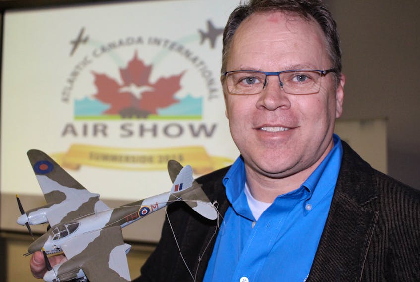 Colin Stephenson, executive director of Air Show Atlantic is excited to see the popular community event return to Summerside in August.