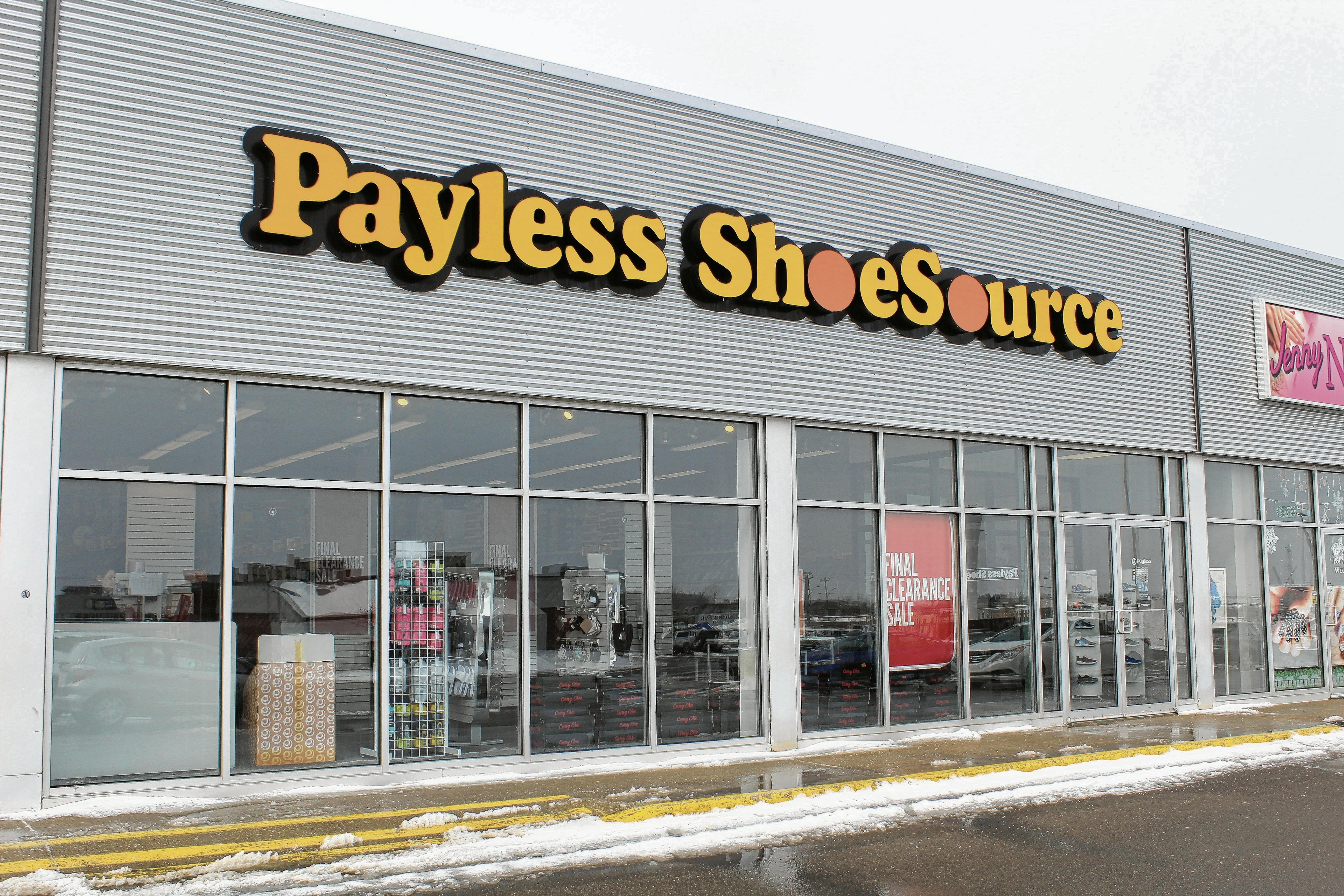 Payless on sale closing sale