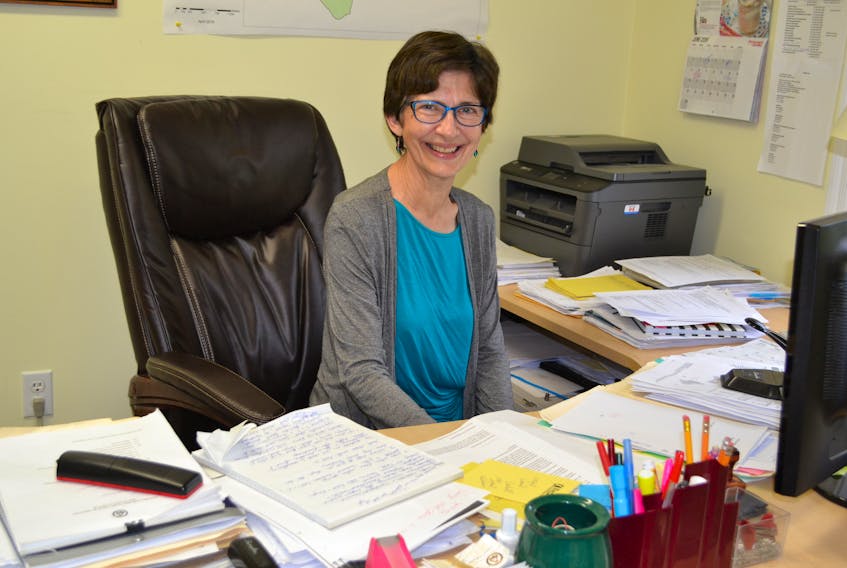 It’s business as usual for Alberton’s chief administrative officer, Susan Wallace-Flynn, but just for one more week. Wallace-Flynn, who has held the position for 35 years and attended 808 regular and special meetings, informed councillors Monday night she is retiring.
