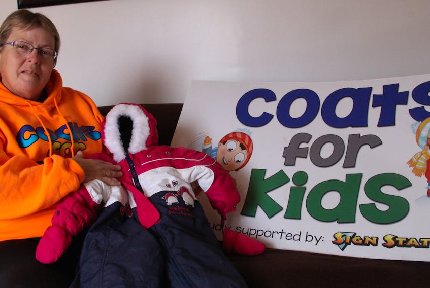 Sandra Gallagher, co-ordinator of Coats for Kids in Summerside, is collecting winter clothing for children in need.
Alysha Campbell/Journal Pioneer