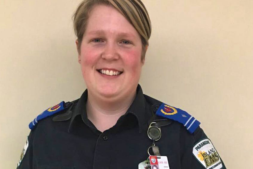 Darby McCormick of Margate, who works out of the Summerside Island EMS station, has been named Paramedic of the Year for 2017 by the Paramedic Association of P.E.I.