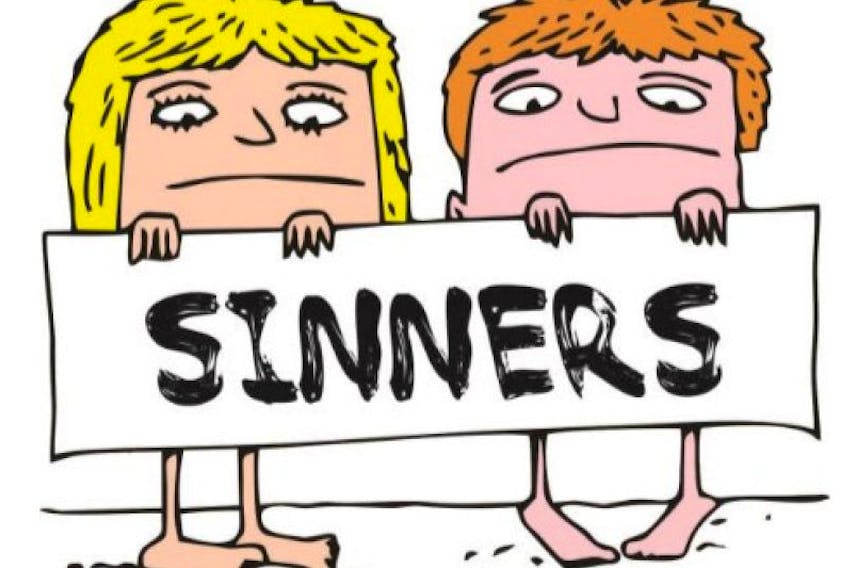 The North Shore Players presenight Normt “Sinners,” a comedy by Canadian playwright Norm Foster.