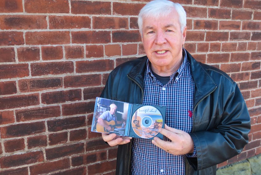 Bruce MacDougall of Summerside wrote an original song called “A Beautiful Island.” It was recently used in launching the 2018 P.E.I tourism campaign at the Florence Simmmons Performance Hall at Holland College in Charlottetown on Monday, Feb. 26.