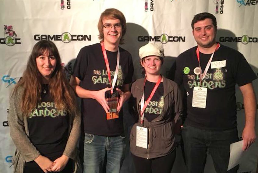 The team from P.E.I.-based Rabbit Hole Studios captured the ‘Fan Favourite’ award at the recent Gameacon Crystal Awards in New Jersey.