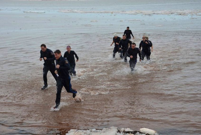 The Law Enforcement Torch Run Polar Plunge raised more than $15,200 in funds.