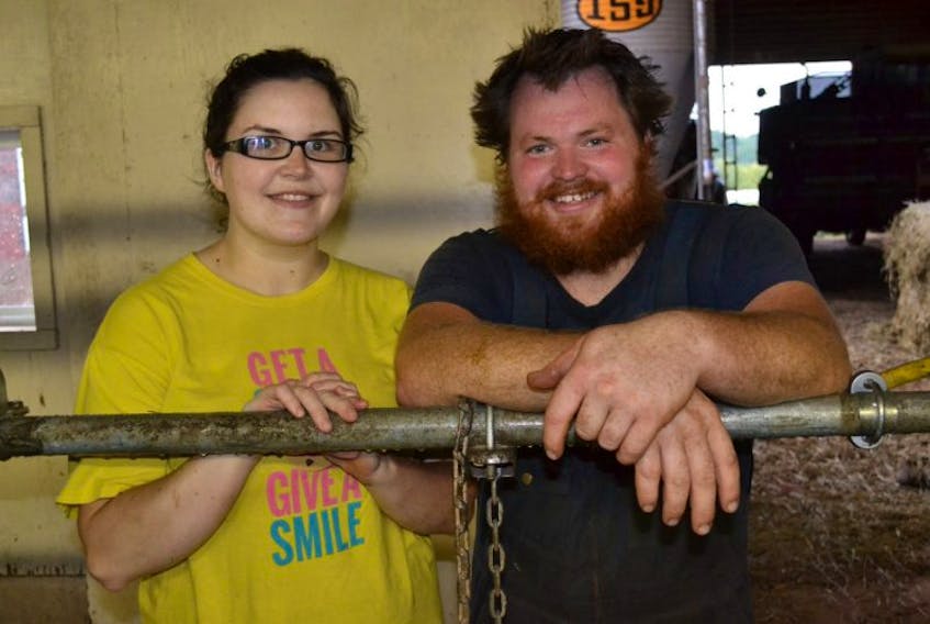 Julia McInnis and Alex MacDonald reflect on becoming a farm couple Their dairy herd arrived Sept. 1. They get married on Oct. 14.