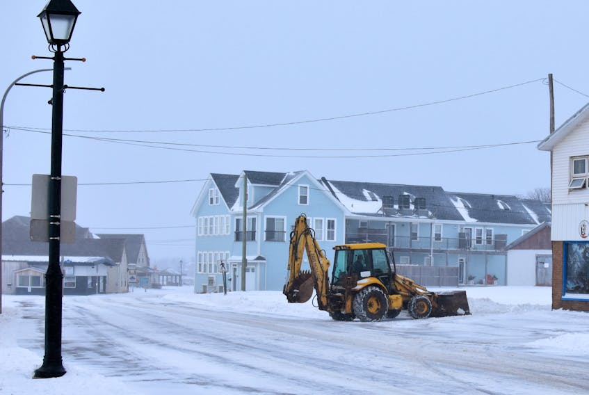 Drivers are asked by RCMP to stay off the deteriorating roads, as a result of the snowstorm.