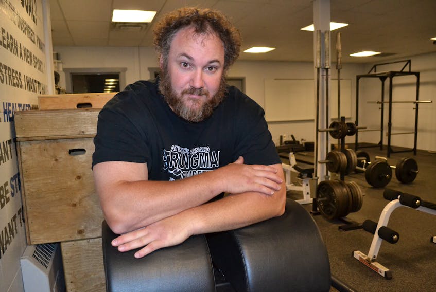 Powerlifter George Kinch is not taking a rest break after winning the strongman competition at the Pictou-North Colchester Exhibition on Friday; he’s too busy preparing for the Canadian championships Sept. 22 in Waterloo, Que.