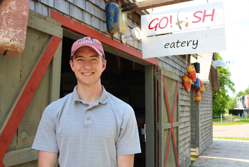 Trent Murphy, one of the owners of Go! Fish Eatery, is excited to see the restaurant open its doors and bring revenue to the town of Kensington.