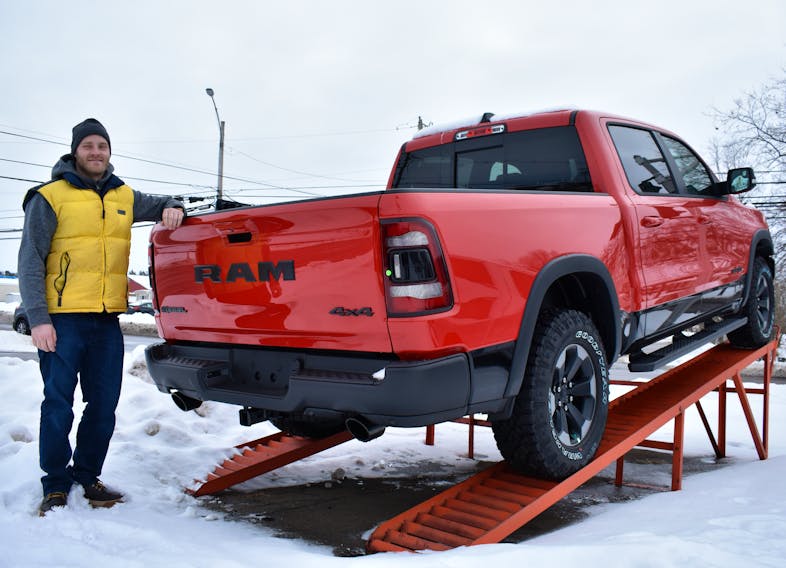Brody Ellis, a sales manager at Summerside Chrysler Dodge Ltd., said the tracks can be fitted to most four-wheel drive vehicles but admits the Jeep Wrangler – winner of the 2019 Motor Trend SUV of the Year – is the star of the show.