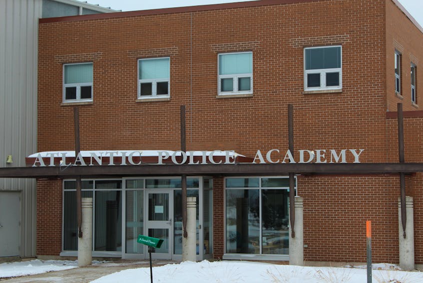 The Atlantic Police Academy is located in Slemon Park, Summerside, P.E.I.