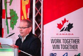 George Matthews, former NHL play-by-play announcer with the Columbus Blue Jackets, was excited to announce that Summerside and Charlottetown would co-host the 2020 World Under-17 Hockey Challenge.