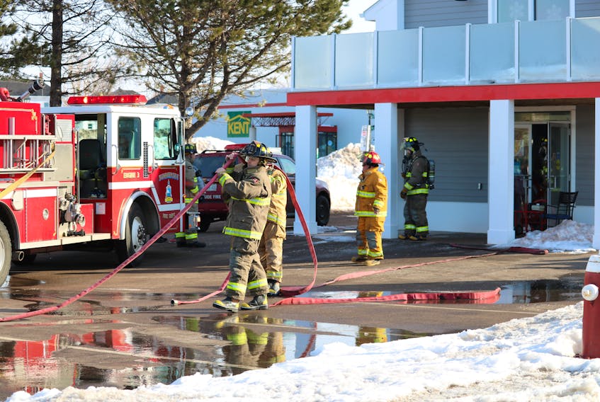 There were no injuries following a small fire at Dixie Lee Chicken in Summerside Thursday morning. 
Summerside Fire Department responded to a call about a fire at the popular restaurant shortly after 9 a.m. Multiple tanker trucks attended the scene as well as rescue vehicles.