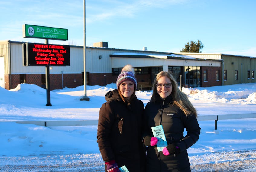Amanda Lefurgey McCarville, left, and Sarah Montgomery are excited for the upcoming Kinkora Winter Carnival which runs from Jan. 23 to 27.