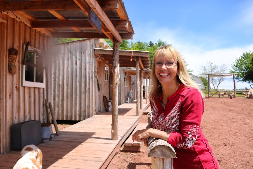 Elaine Clarke, owner and operator of MacGregor Old West Town Petting Farm, is excited to open the farm up for a second summer. She hopes kids and families will come enjoy the wild, wild west and let their imaginations roam.