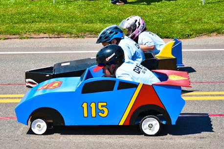 Soap box derby fuelled by adrenaline in 9th annual Tyne Valley, P.E.I., event