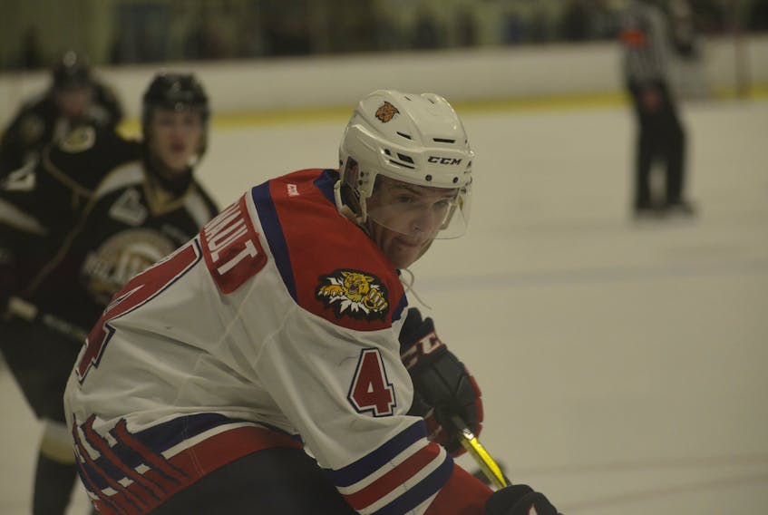 The Moncton Wildcats traded defenceman Jacob Arsenault of Richmond to the Sherbrooke Phoenix in the Quebec Major Junior Hockey League on Monday.