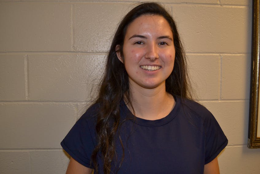 Martina Gallant is the Greco Pizza/Capt. Sub student-athlete of the month at Westisle Composite High School.