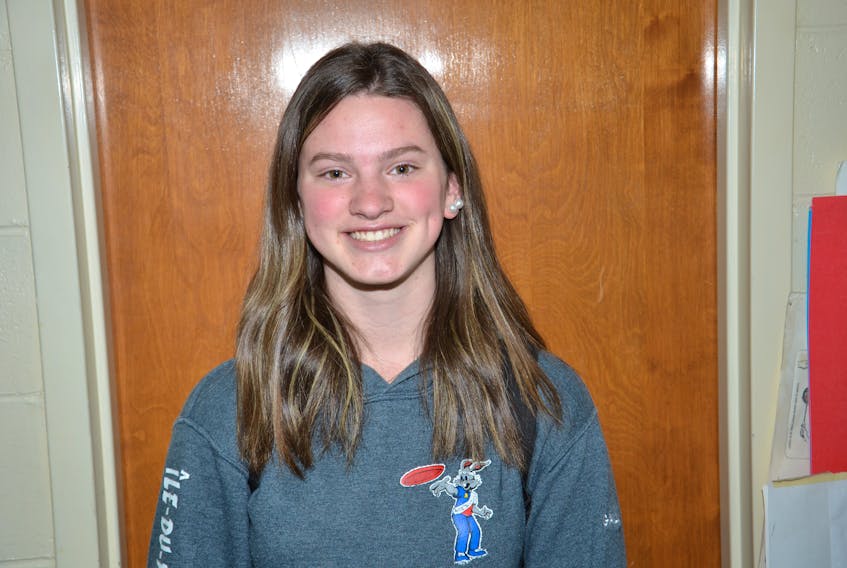 Renee Gallant has been chosen as the Greco Pizza/Capt. Sub student-athlete of the month for May at Evangeline School.
