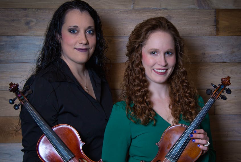 Keelin Wedge (left) and Courtney Hogan will perform together at this week’s Emerald Ceilidh at the Boxcar Pub & Grill Friday, June 29.