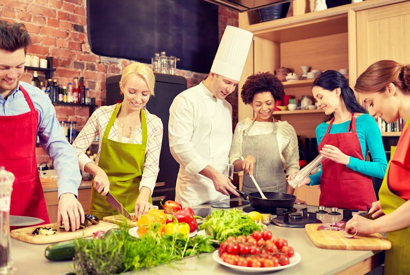 Grab your apron and gear up for a cooking class. More details in the Prince County Community Happenings. -123RF Stock photo