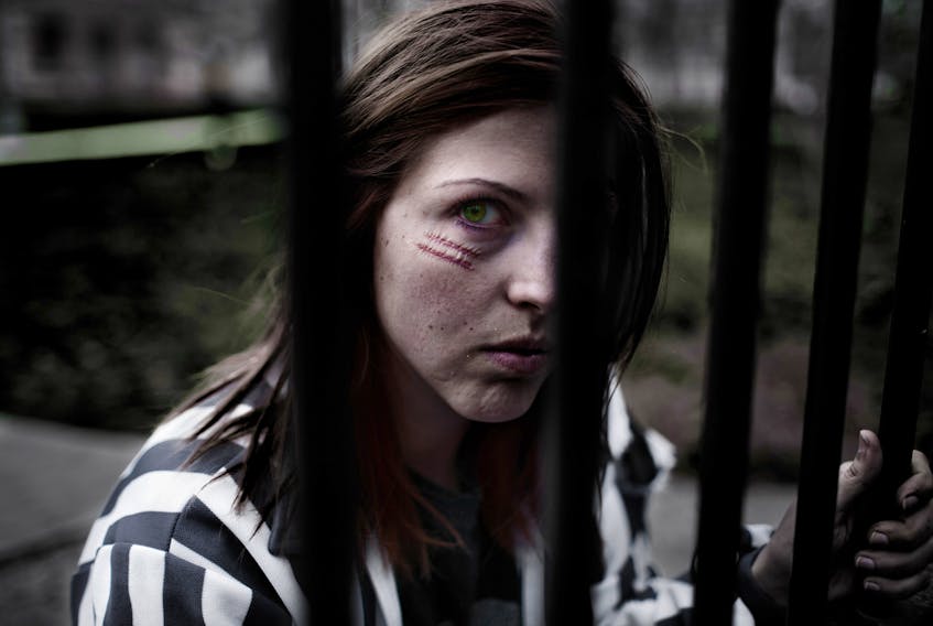 Emily Schooley in “Caged”