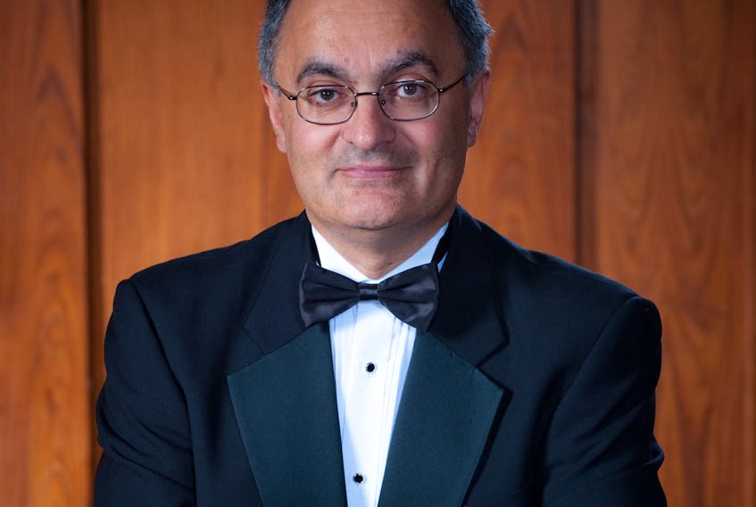 Dr. Karem Simon, director of the UPEI Wind Symphony.