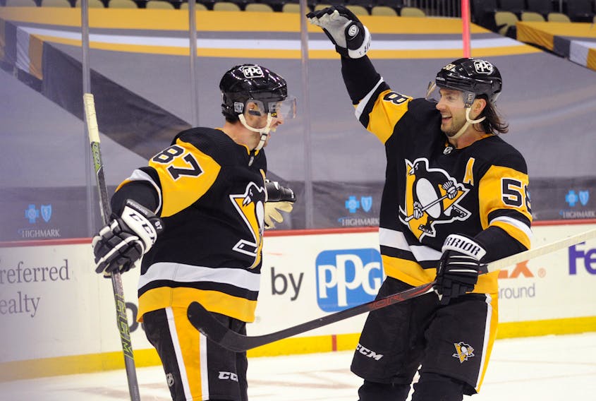 Sidney Crosby scores in overtime, Pittsburgh Penguins beat New