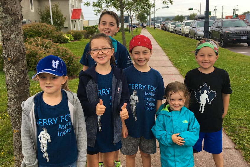 Summerside’s Terry Fox Run attracted double its usual participants and monetary donations this year. It had 75 registered participants and raised a total of $4,400.