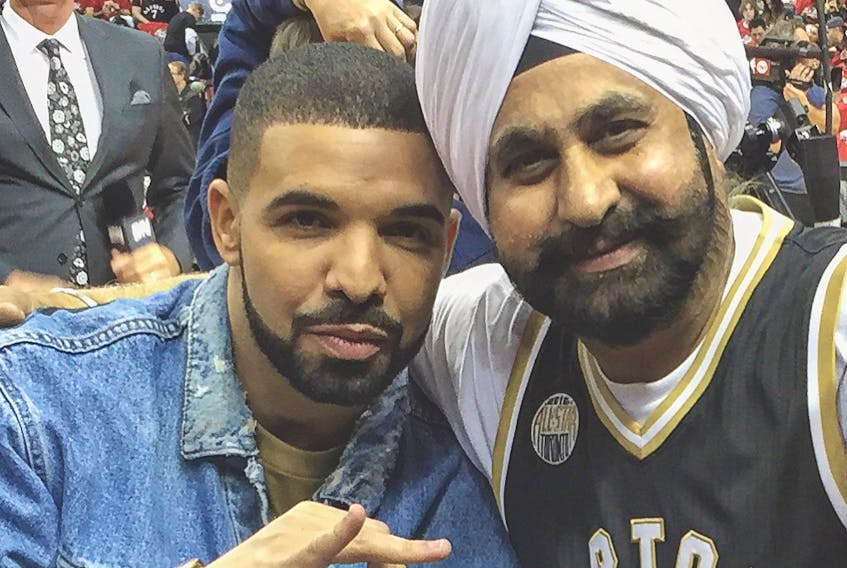 Toronto Raptors Superfan, Nav Bhatia reports to the team’s global ambassador, famous Canadian rapper, Drake.