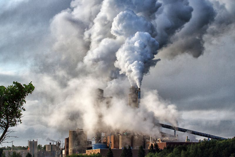 The Northern Pulp mill in Abercrombie spews pollution into the atmosphere. It is now closed. - Gerry Ferrel - Contributed