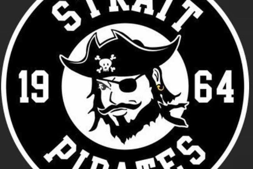 Strait Pirates logo.