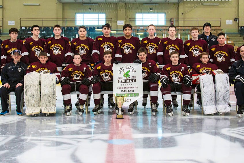 The Strait Richmond Bantam ‘AA’ Pirates won the Cape Breton Cup which earned them a spot in the provincial championship this weekend.